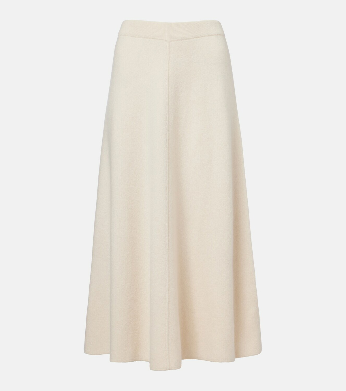 Jardin des Orangers Wool and cashmere midi skirt