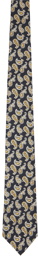 BEAMS PLUS Silk Paisley Print Tie