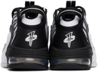 Nike Black & White Air Max Penny Sneakers