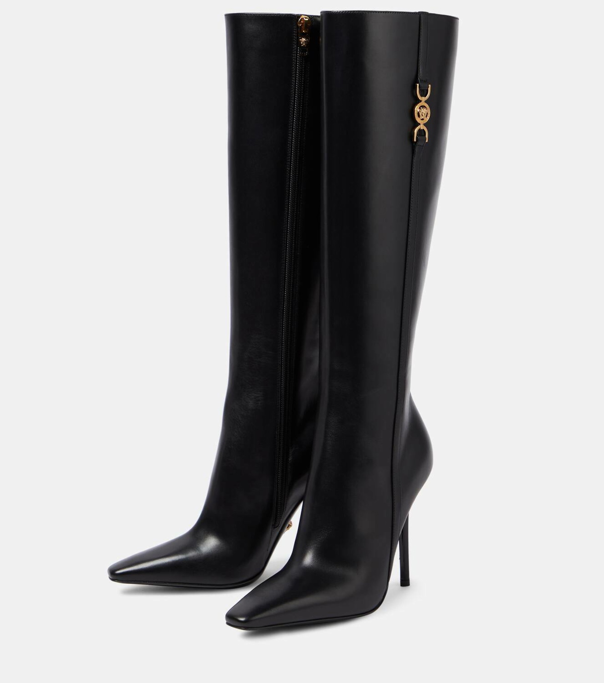 Versace Medusa '95 leather knee-high boots Versace