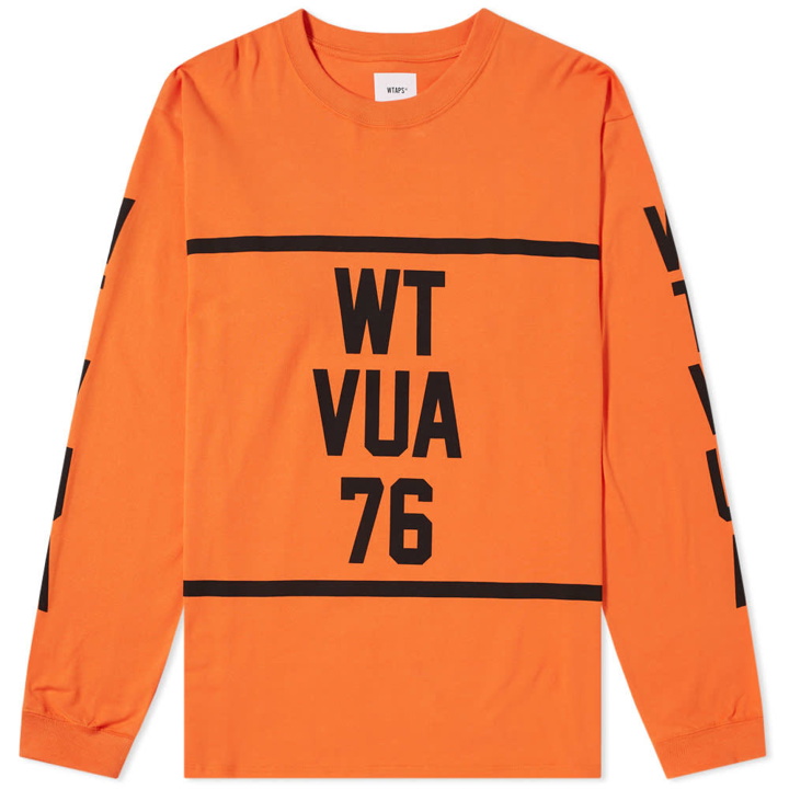 Photo: WTAPS Long Sleeve WTVUA Tee Orange