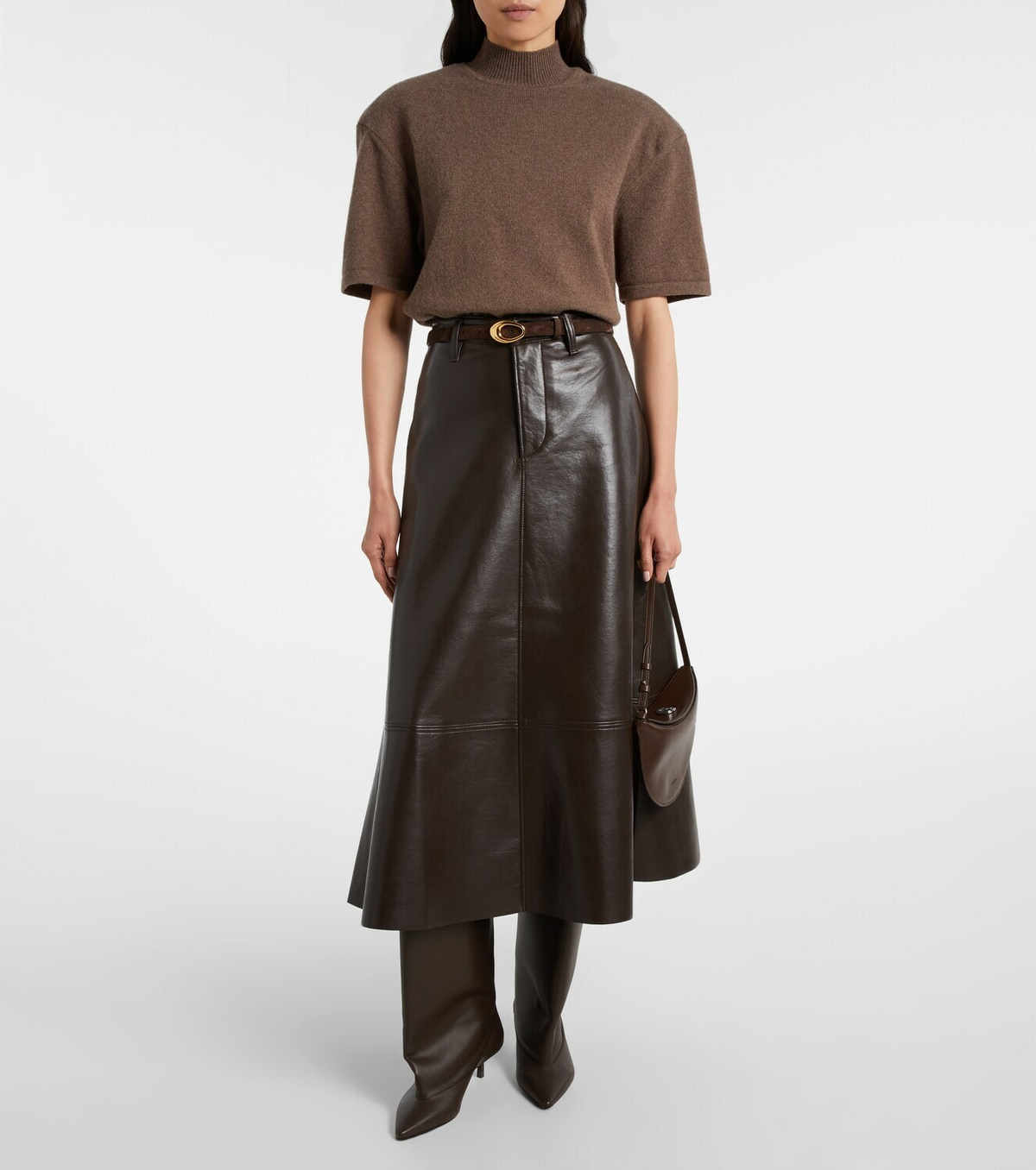 Citizens of Humanity Cassia flared midi skirt