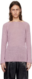 Gabriela Coll Garments Purple No.246 Sweater