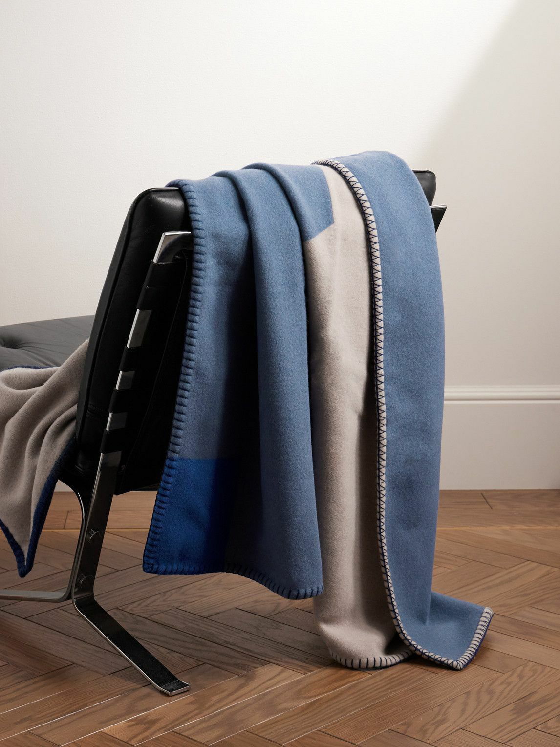 R+D.LAB Città Colour-Block Wool and Cashmere-Blend Cushion for Men