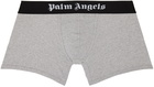 Palm Angels Three-Pack Multicolor Logo Boxer Briefs