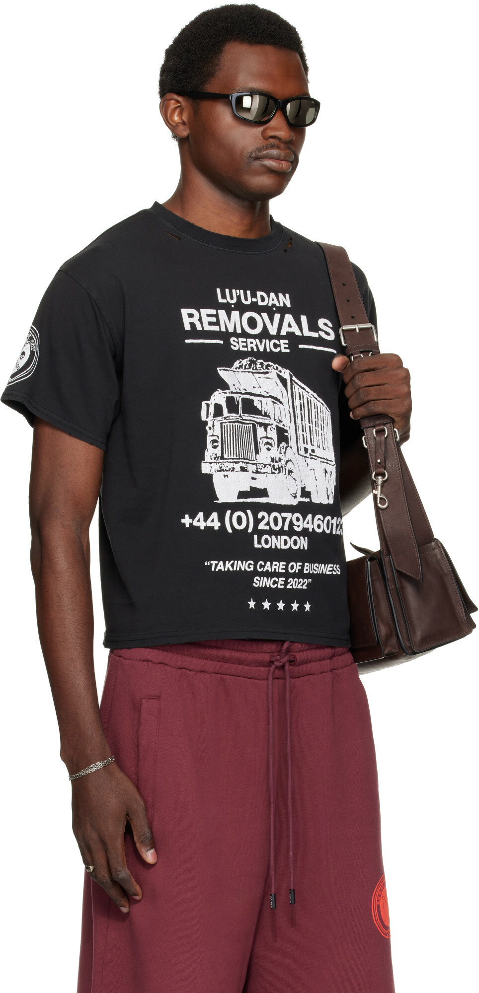 LU'U DAN Black Box T-shirt