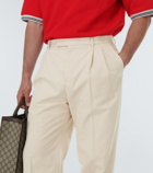 Gucci Cotton embroidered pants
