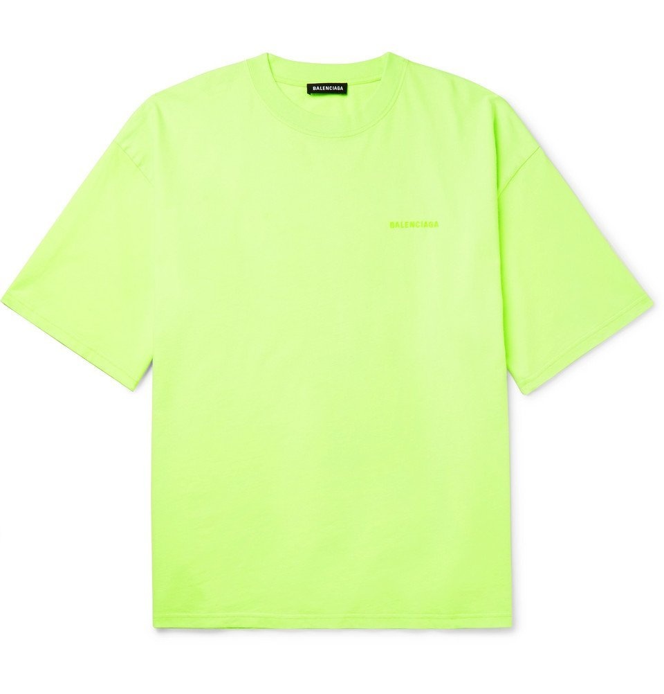 Tshirt Balenciaga Green size XS International in Cotton  31677286