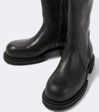 Rick Owens Creeper Gabe leather boots