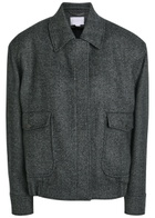 Stella Mccartney Herringbone Wool Jacket Grey