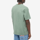 Butter Goods Men's Heavyweight Pigment Dyed T-Shirt in Fern