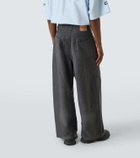 Balenciaga Trompe L'Oeil denim sweatpants