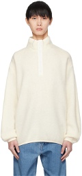 nanamica Off-White Placket Sweater