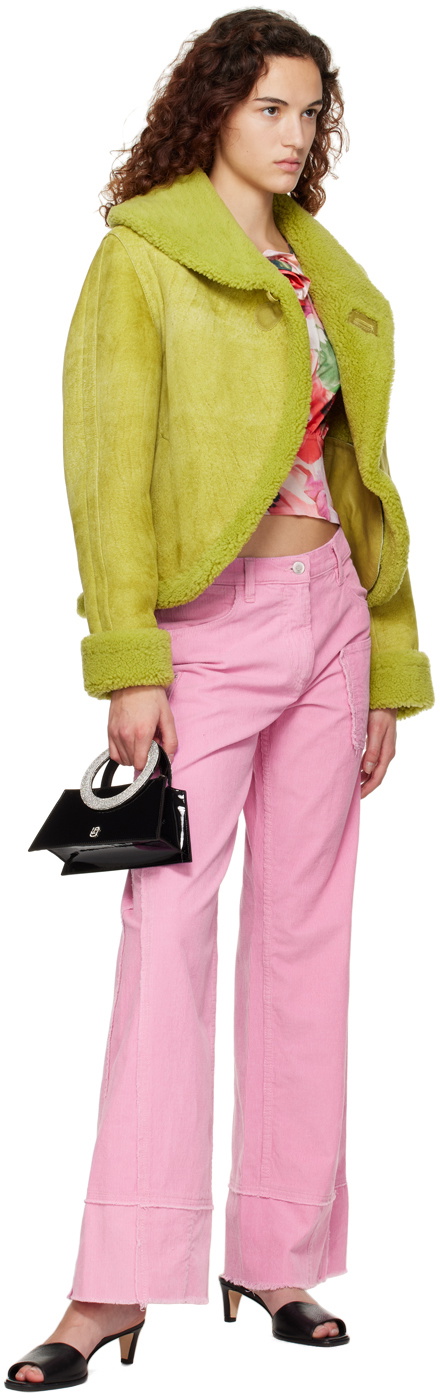 Saks Potts Green Jennifer Shearling Jacket Saks Potts saks-potts-green-jennifer-shearling-jacket-saks-potts