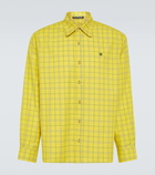 Acne Studios Checked cotton shirt