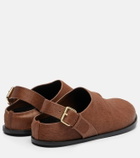 A.Emery Louis calf hair clogs