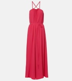 Joseph Zuzi halterneck crêpe maxi dress