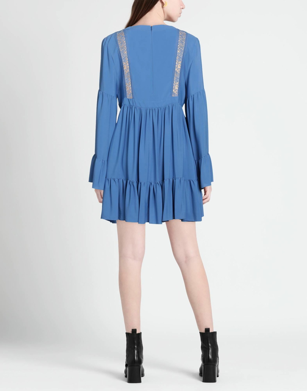 Jucca Womens Mini dress Light in Blue