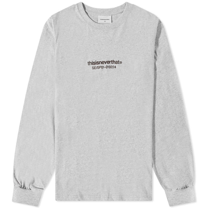 Photo: thisisneverthat Logo Long Sleeve Tee