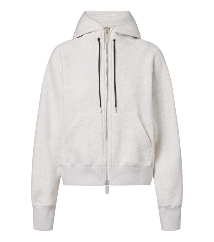 Photo: Sacai Cotton jersey hoodie