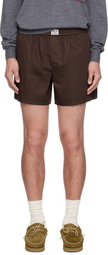 Commission Brown Boxer Shorts