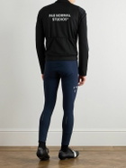 Pas Normal Studios - Essential Thermal Logo-Print Cycling Jersey - Black