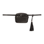 Saint Laurent Black Lou Belt Bag