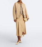 Yves Salomon Reversible shearling-trimmed leather jacket