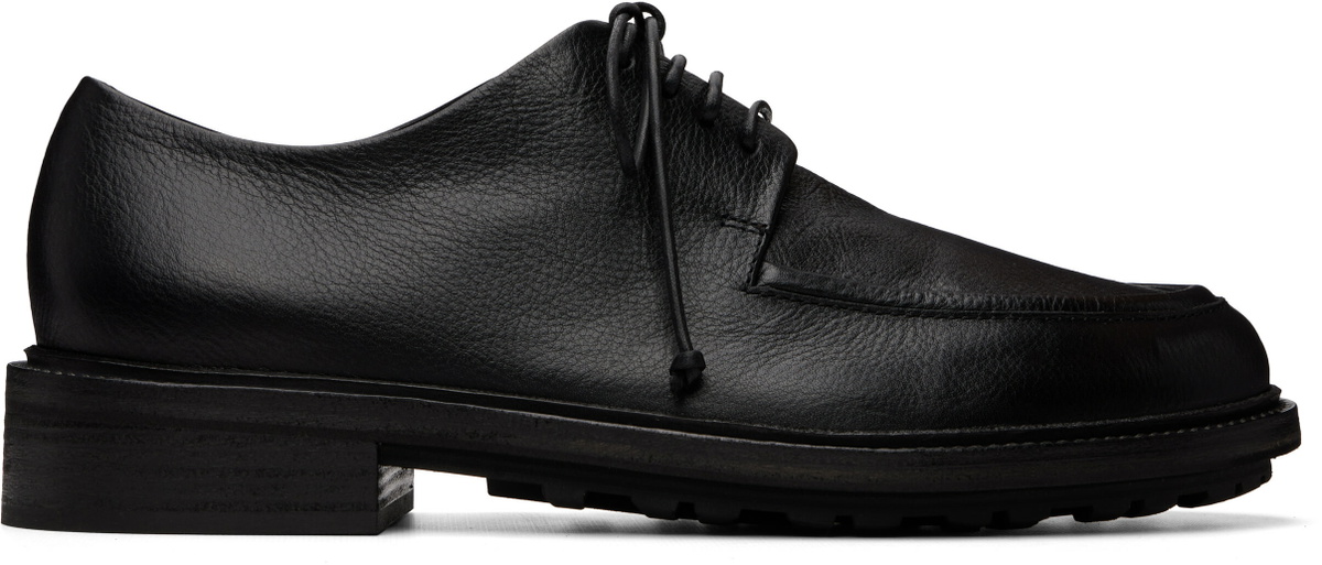 Marsèll Black Gruboot Black Leather Oxfords