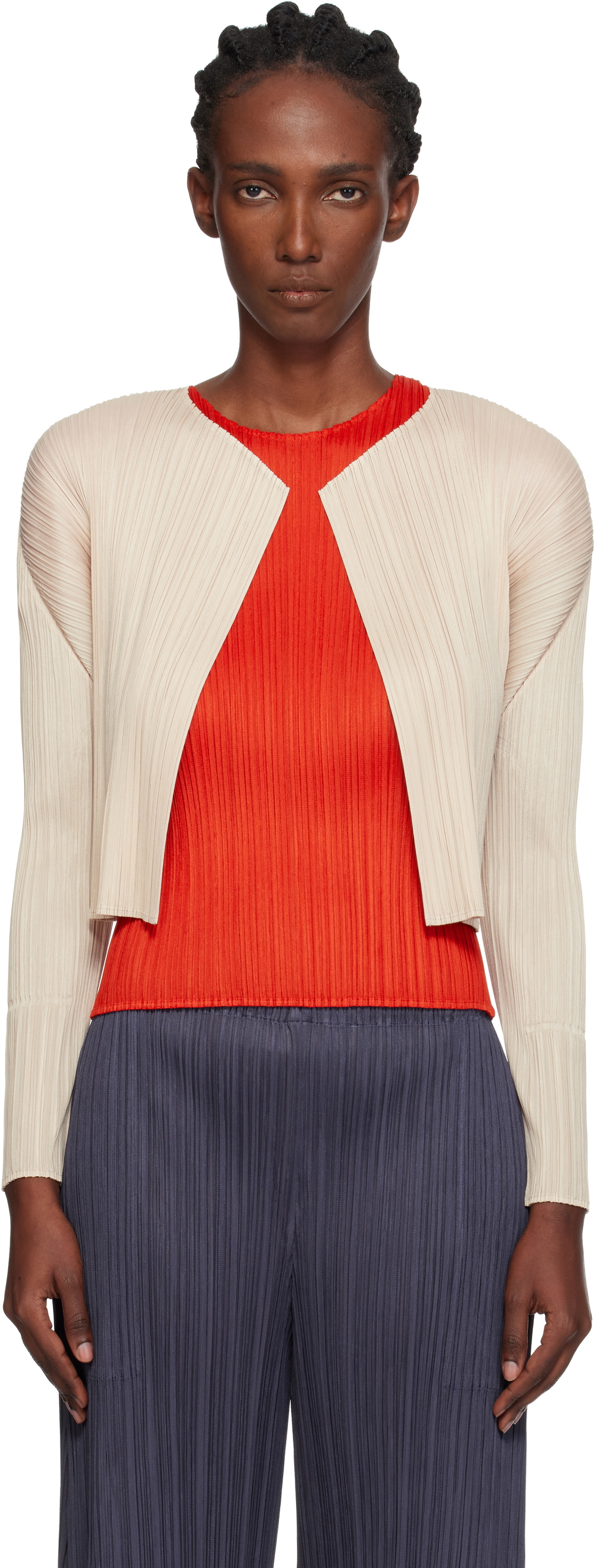 PLEATS PLEASE ISSEY MIYAKE Multicolor Photon Top Pleats Please
