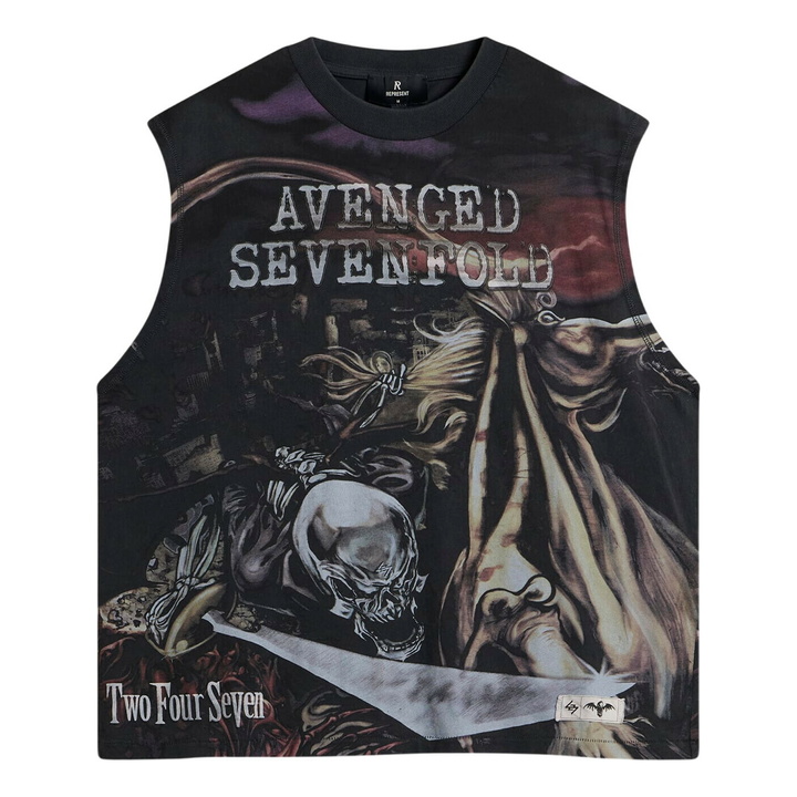 Photo: Represent 247 Men's Represent X Avenged Sevenfold City Of Evil Tank in Black