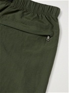 Afield Out® - Straight-Leg Belted Nylon Shorts - Green