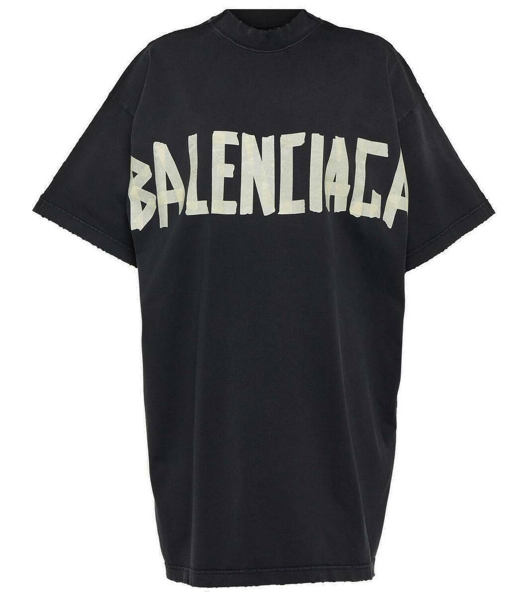 希少！すぐ届く！BALENCIAGA ロゴ Tシャツ コットンジャージー Balenciaga Logo cotton jersey T-shirt Balenciaga