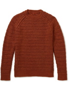 Barena - Ribbed Wool-Blend Sweater - Brown