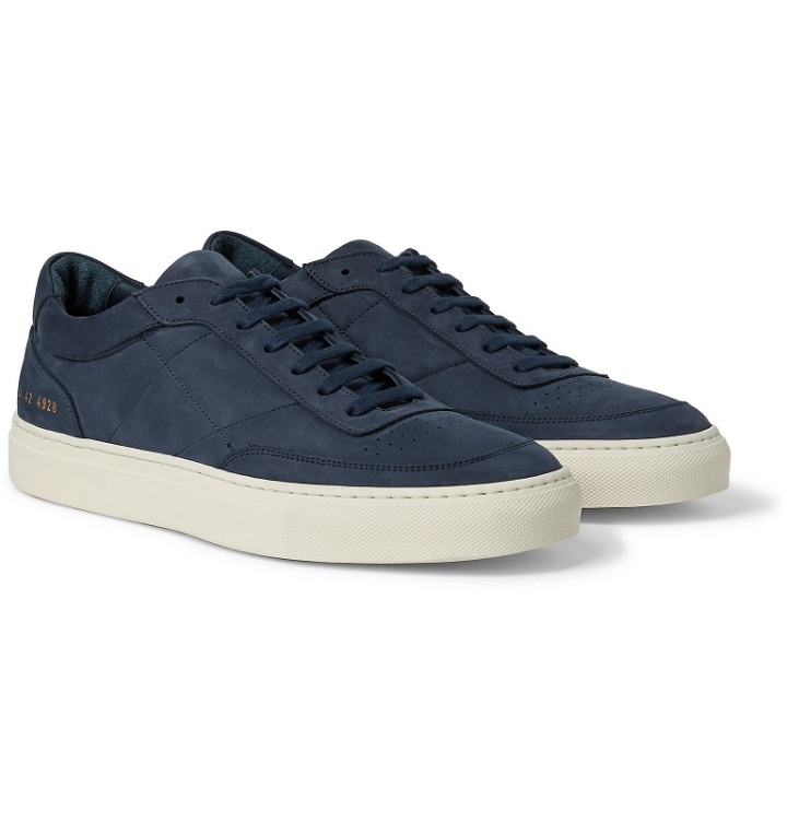 Photo: Common Projects - Resort Classic Nubuck Sneakers - Blue