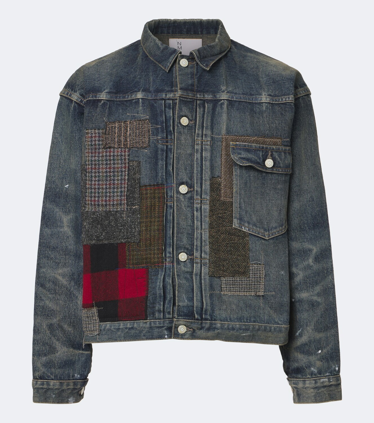 Junya Watanabe Patchwork denim jacket
