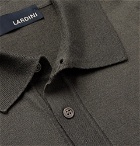Lardini - Wool, Silk and Cashmere-Blend Shirt - Men - Green