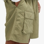 FrizmWORKS Men's Comfortable Banding Shorts in Moss Green