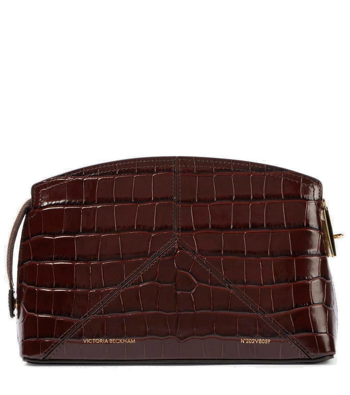 Photo: Victoria Beckham Victoria leather crossbody bag