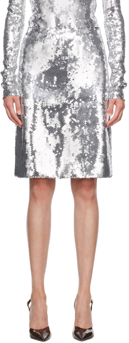 16Arlington Silver Wile MIdi Skirt