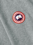 Canada Goose - Huron Logo-Appliquéd Cotton-Jersey Sweatshirt - Gray