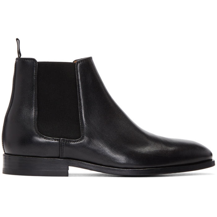 Photo: PS by Paul Smith Black Gerald Chelsea Boots