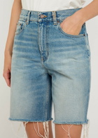 Chloe Frayed Denim Shorts