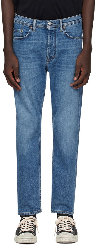Photo: Acne Studios Blue Slim Fit Jeans