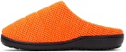 SUBU SSENSE Exclusive Orange Quilted Light Slippers