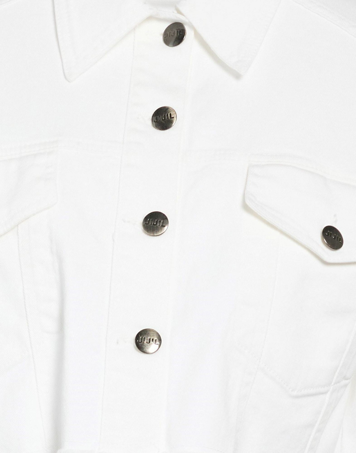 Jijil Womens Denim outerwear in Ivory