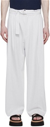 rito structure White Belted Trousers
