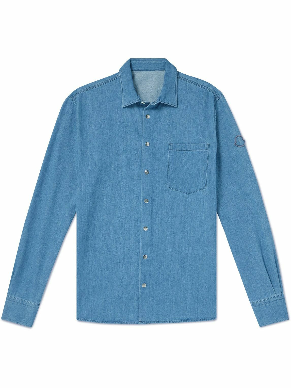 MONCLER GAMME BLEU CAMICIA シャツ 長袖 MONCLER GAMME BLEU CAMICIA シャツ 長袖 Camicia in cotone in