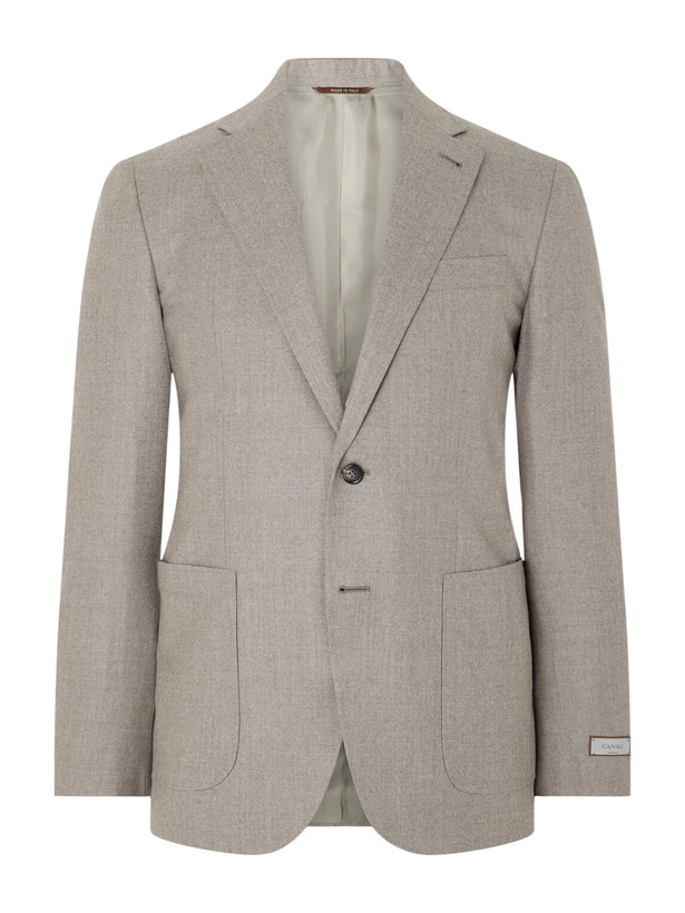 Photo: Canali - Kei Wool Suit Jacket - Neutrals