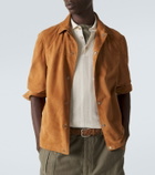 Brunello Cucinelli Suede overshirt